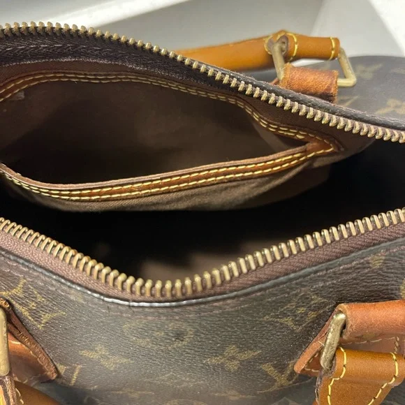 Louis Vuitton Dark Brown Monogram Satchel
